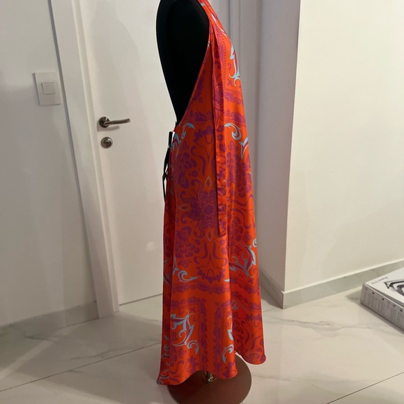 PINKO Motif-Print Halterneck Dress - Picture 13 of 13